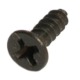63285 Midwest #6 x 1/2" Black Plated Flat Head Sheet Metal Screw