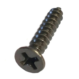 63286 Midwest #6 x 3/4" Black Plated Flat Head Sheet Metal Screw
