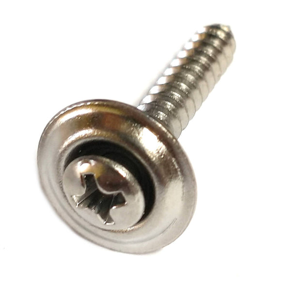 64063 Midwest #8 x 1" Oval Head Trim Screw