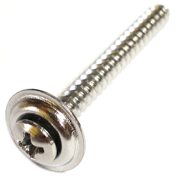 64065 Midwest #8 x 1-1/2" Oval Head Trim Screw