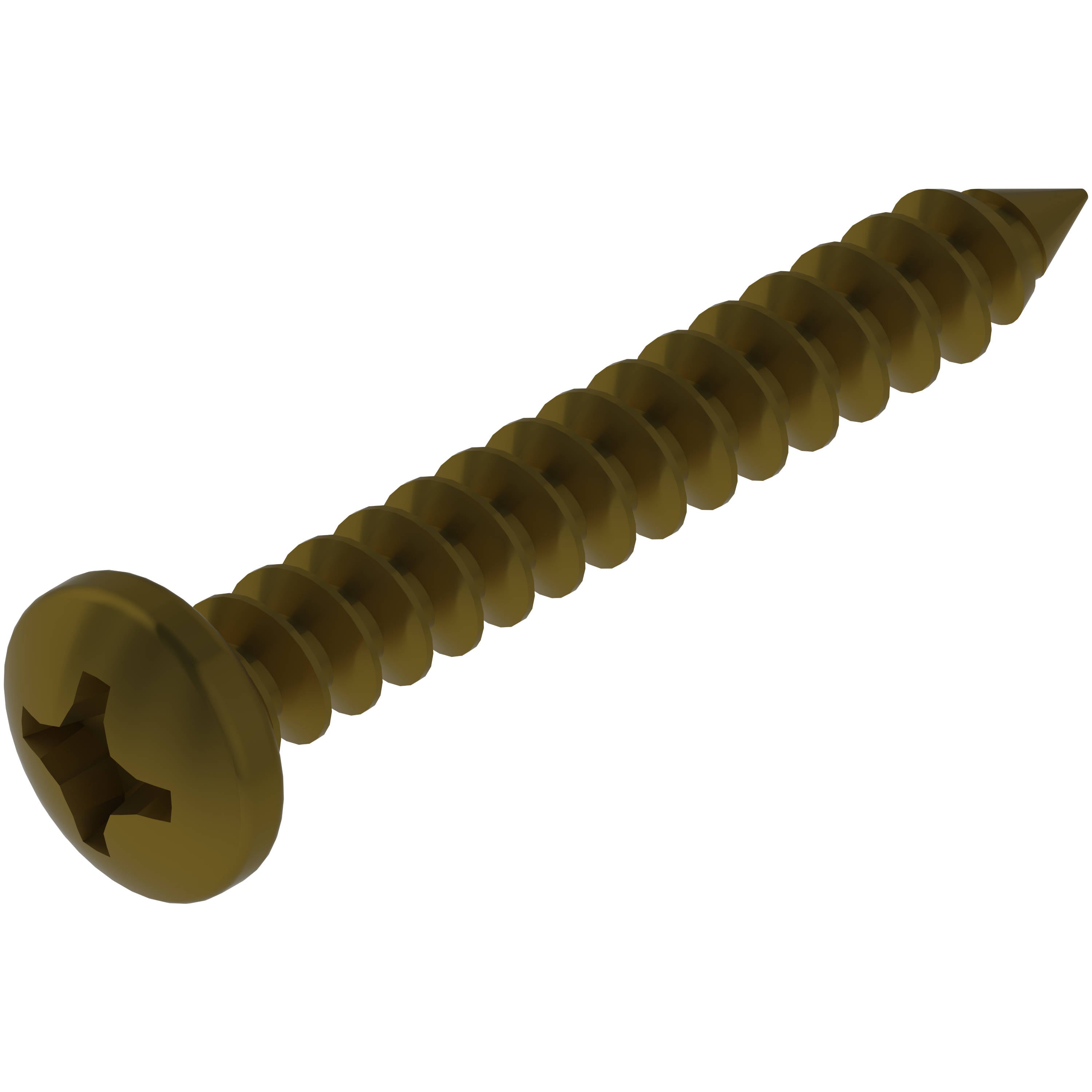 64143 Midwest #6 x 1" Pan Head Sheet Metal Screw