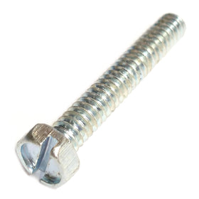 65566 Midwest #10-24 x 1-1/4" Slotted Indented Hex Head Screw