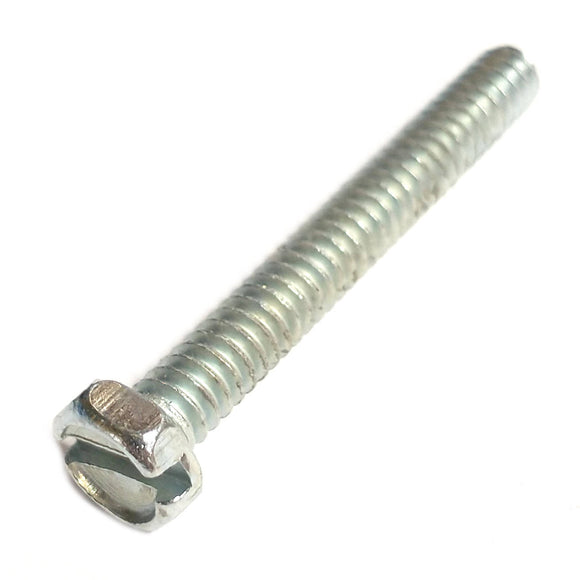 65567 Midwest #10-24 x 1-1/2" Slotted Indented Hex Head Screw