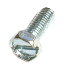 65572 Midwest #10-32 x 1/2" Slotted Indented Hex Head Screw