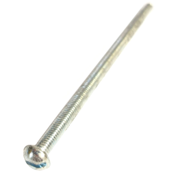 68284 Midwest #10-32 x 4" Slotted Head Machine Screw