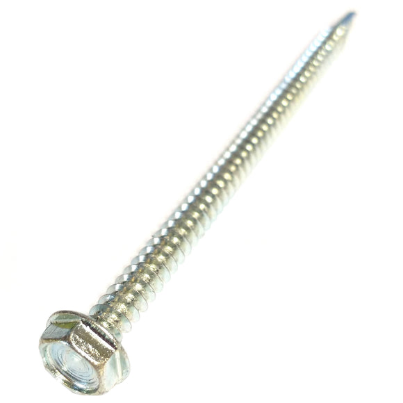 68684 Midwest #10 x 3" Hex Washer Head Drill Point Sheet Metal Screw