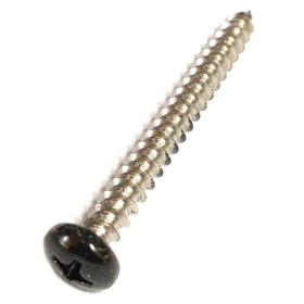 69504 Midwest #8 x 1-1/2" Black Head Stainless Steel Window Screw