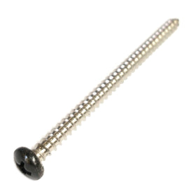 69506 Midwest #8 x 2-1/2" Black Head Stainless Steel Window Screw