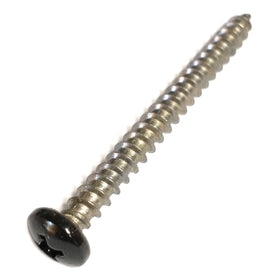 69514 Midwest #10 x 2" Black Head Stainless Steel Window Screw