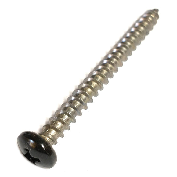 69514 Midwest #10 x 2" Black Head Stainless Steel Window Screw