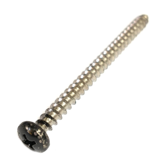 69515 Midwest 10 x 2-1/2" Black Head Stainless Steel Window Screw