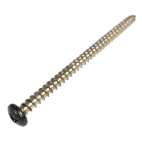69516 Midwest #10 x 3" Black Head Stainless Steel Window Screw