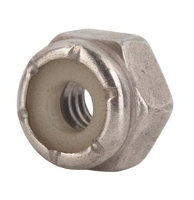 70858 #10-32 18-8 Stainless Steel Nylon Insert Lock Nut