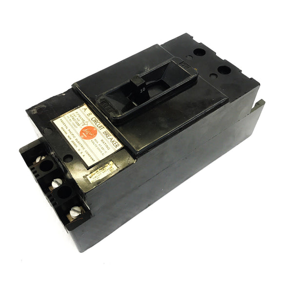 NF631030 FPE Circuit Breaker, 30 Amp 3-Pole 600VAC