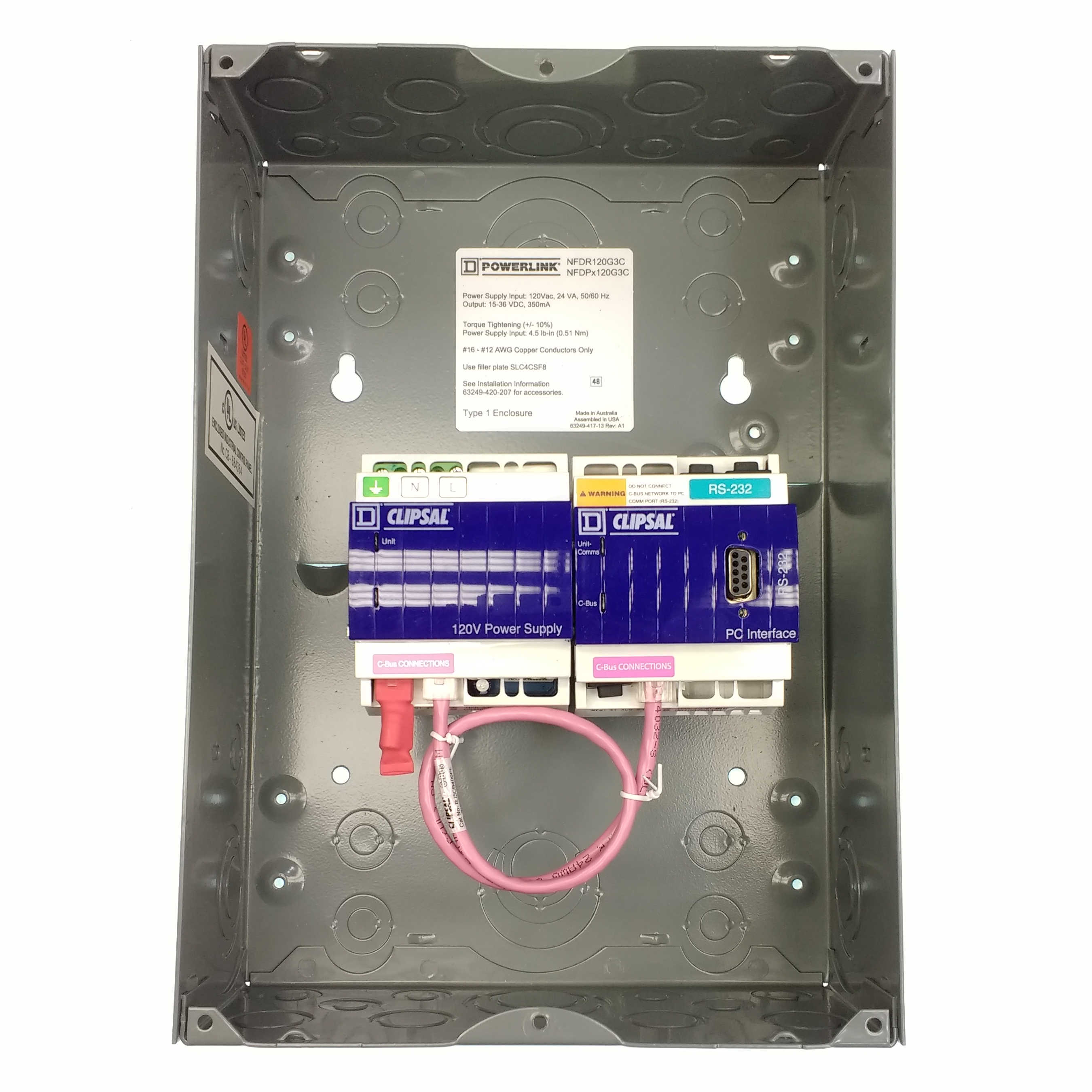 NFDR120G3C Square D Powerlink Device Router, 120 VAC - 0