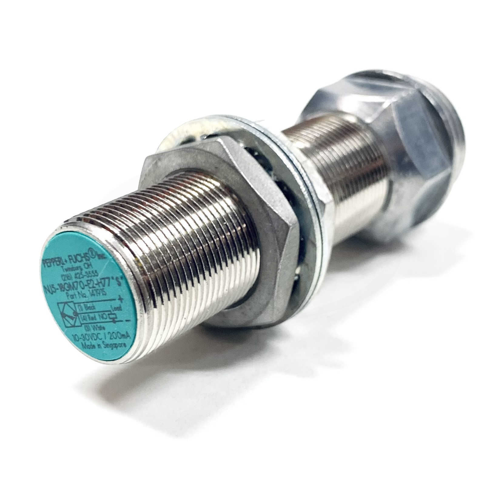 NJ5-18GM70-E2-H77 "S" Pepperl + Fuchs Proximity Sensor, 10-30Vdc - 0