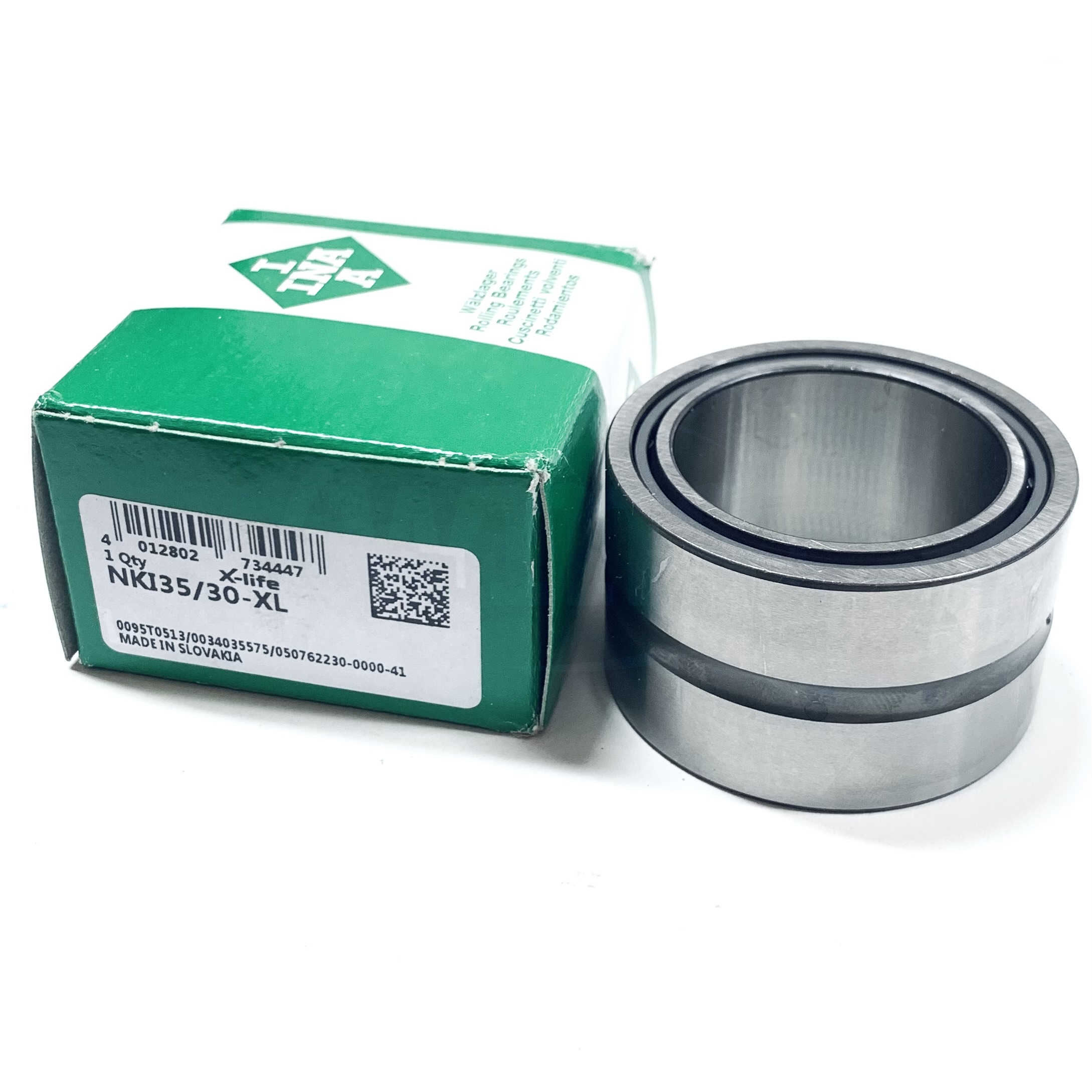 NKI35/30-XL INA Needle Roller/Angular Contact Ball Bearing