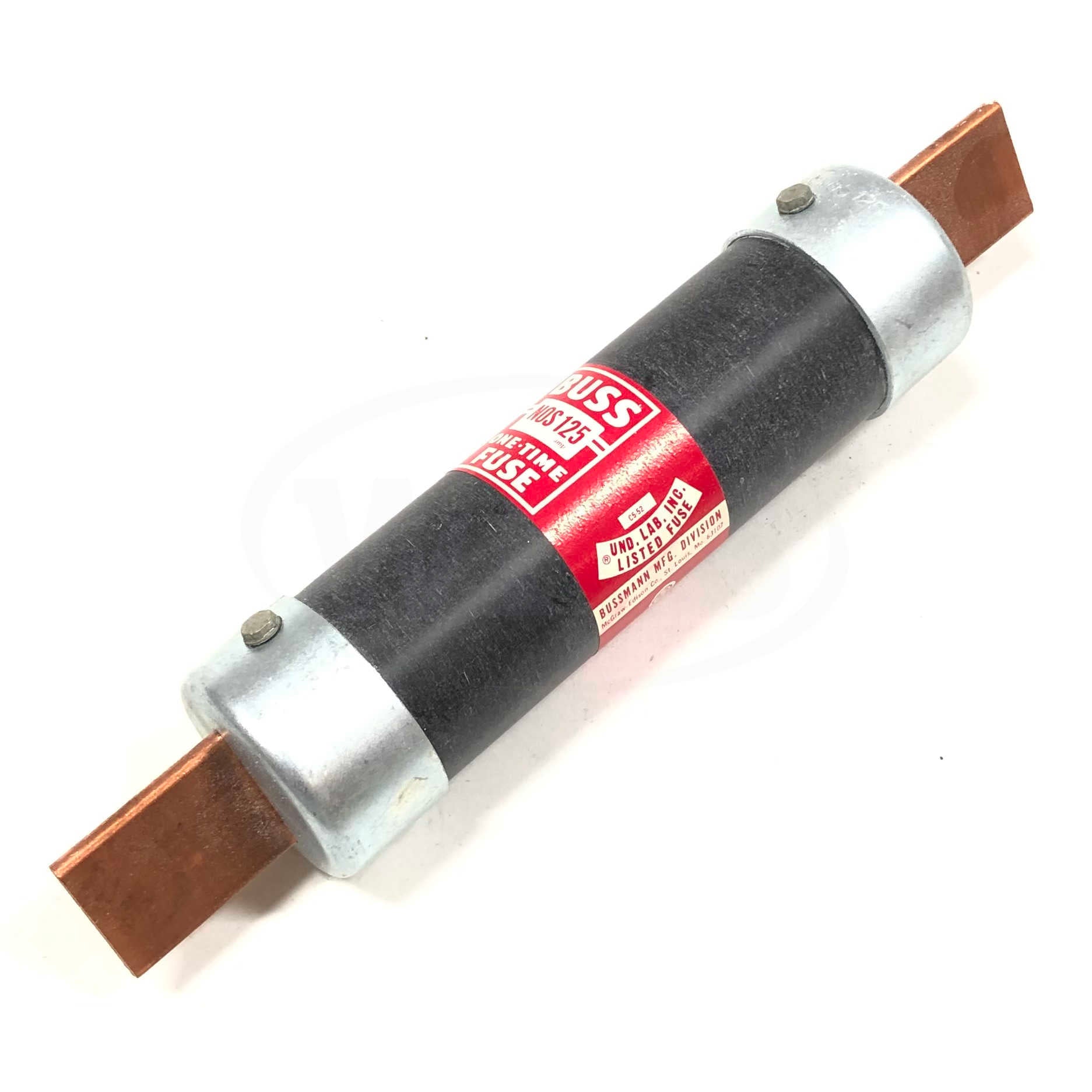 NOS-125 Bussmann One-Time 600V Fuse - 0