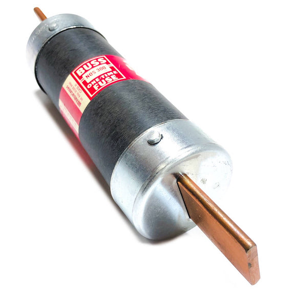 NOS 300 Buss 600 VAC 300 Amp One Time Fuse