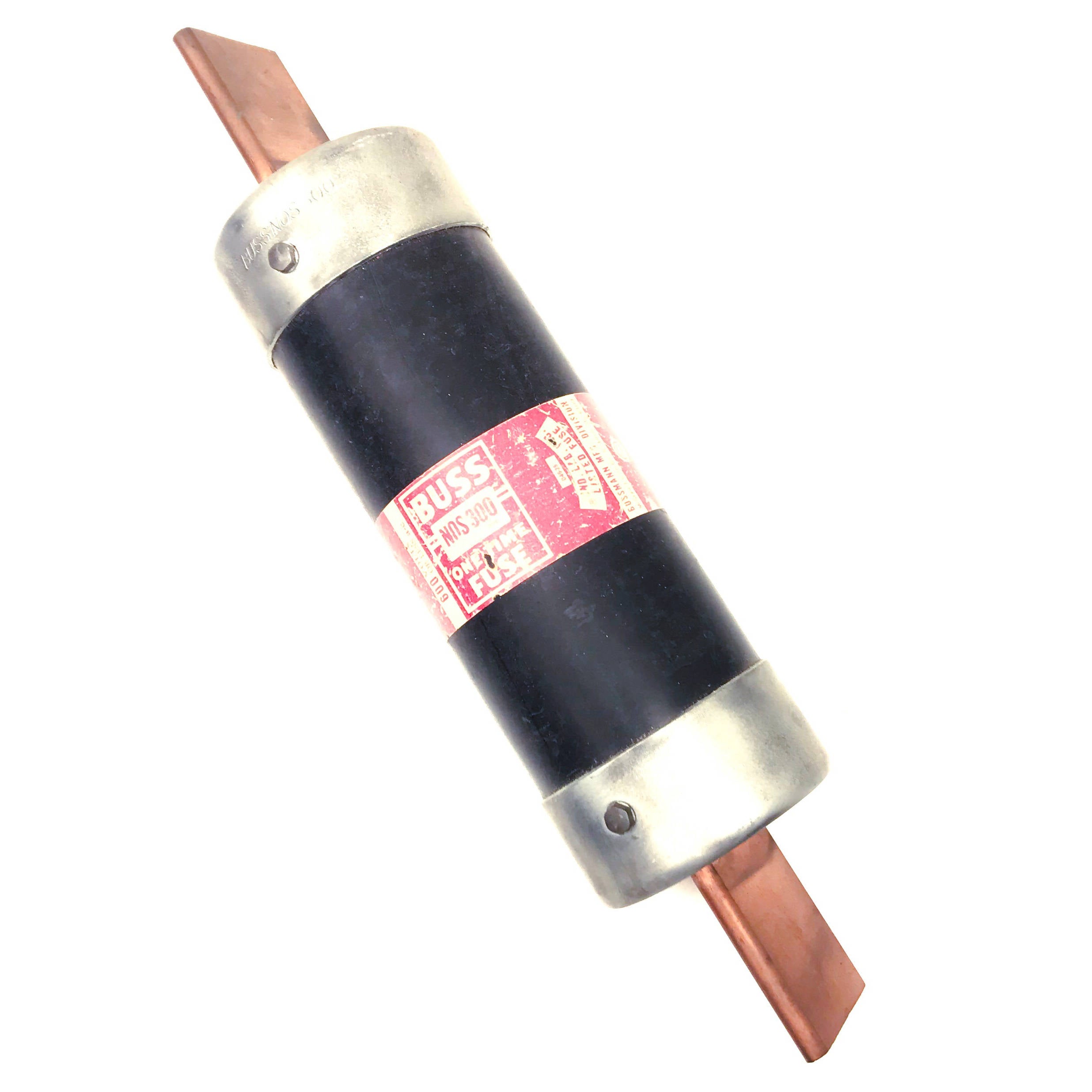 NOS 300 Buss 600 VAC 300 Amp One Time Fuse - 0