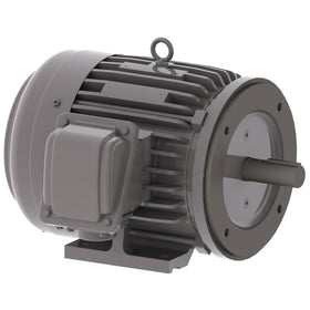 NP0034C Teco-Westinghouse 3HP Cast Iron Electric Motor, 1800 RPM - 0