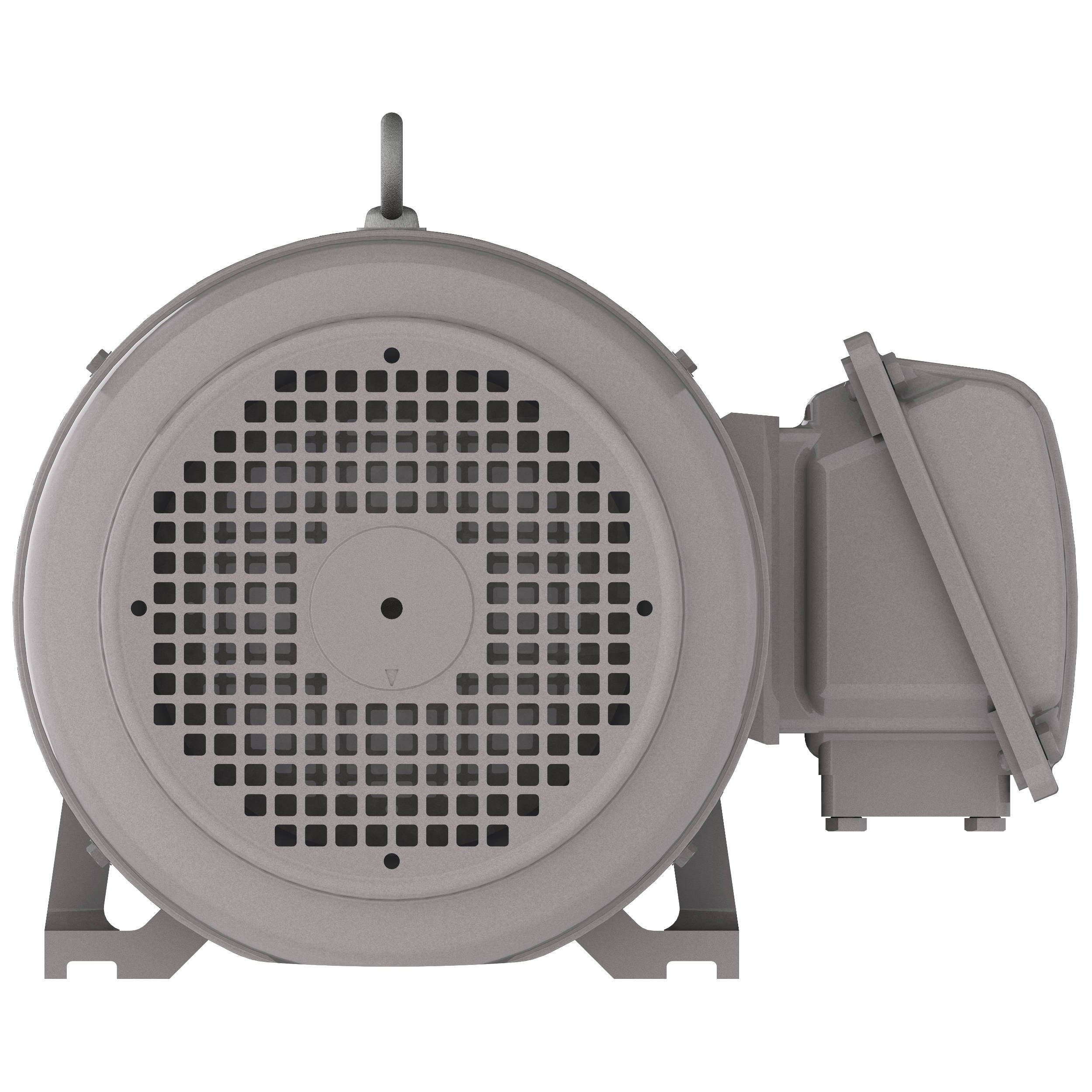 NP0036C Teco-Westinghouse 3HP Cast Iron Electric Motor, 1200 RPM