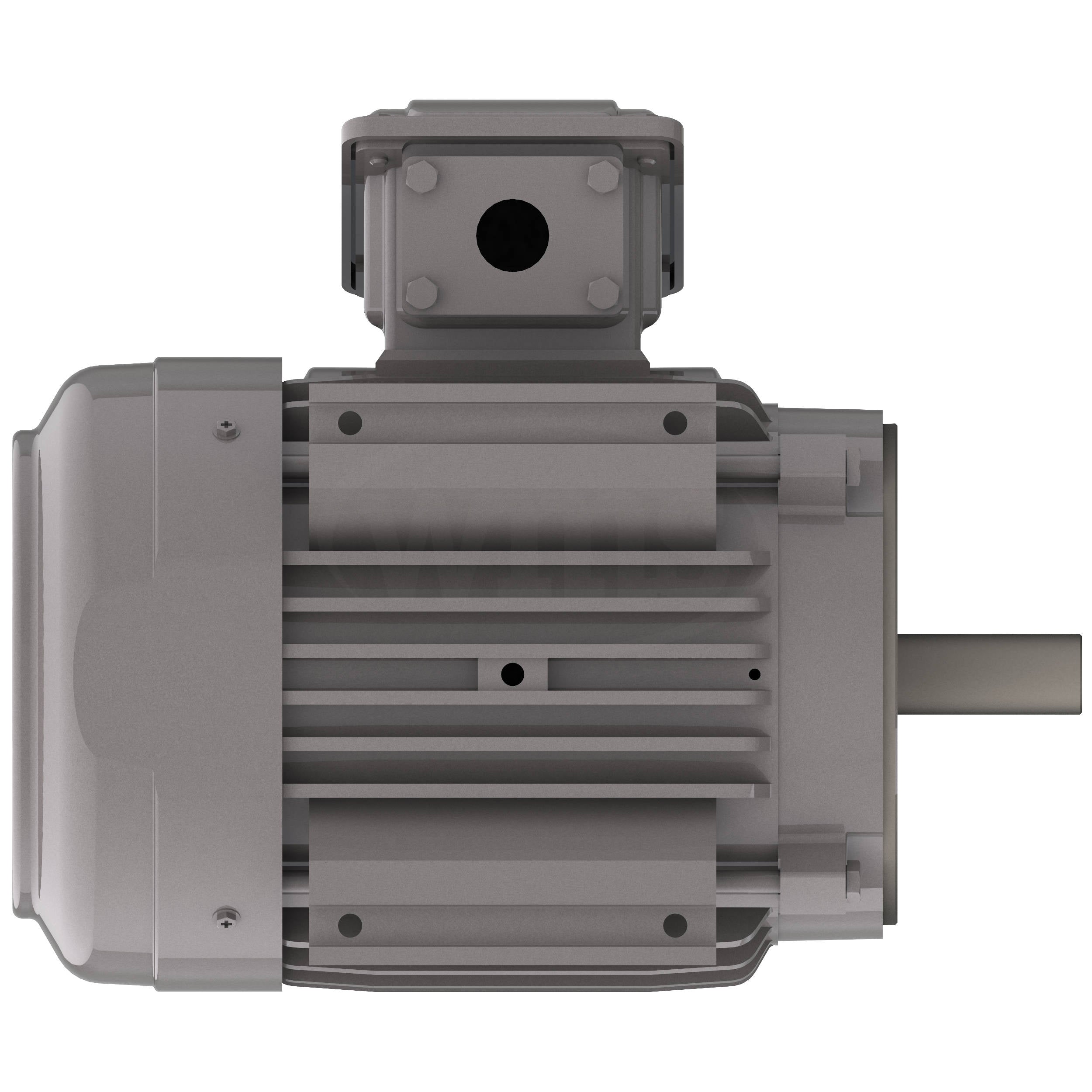 NP0036C Teco-Westinghouse 3HP Cast Iron Electric Motor, 1200 RPM