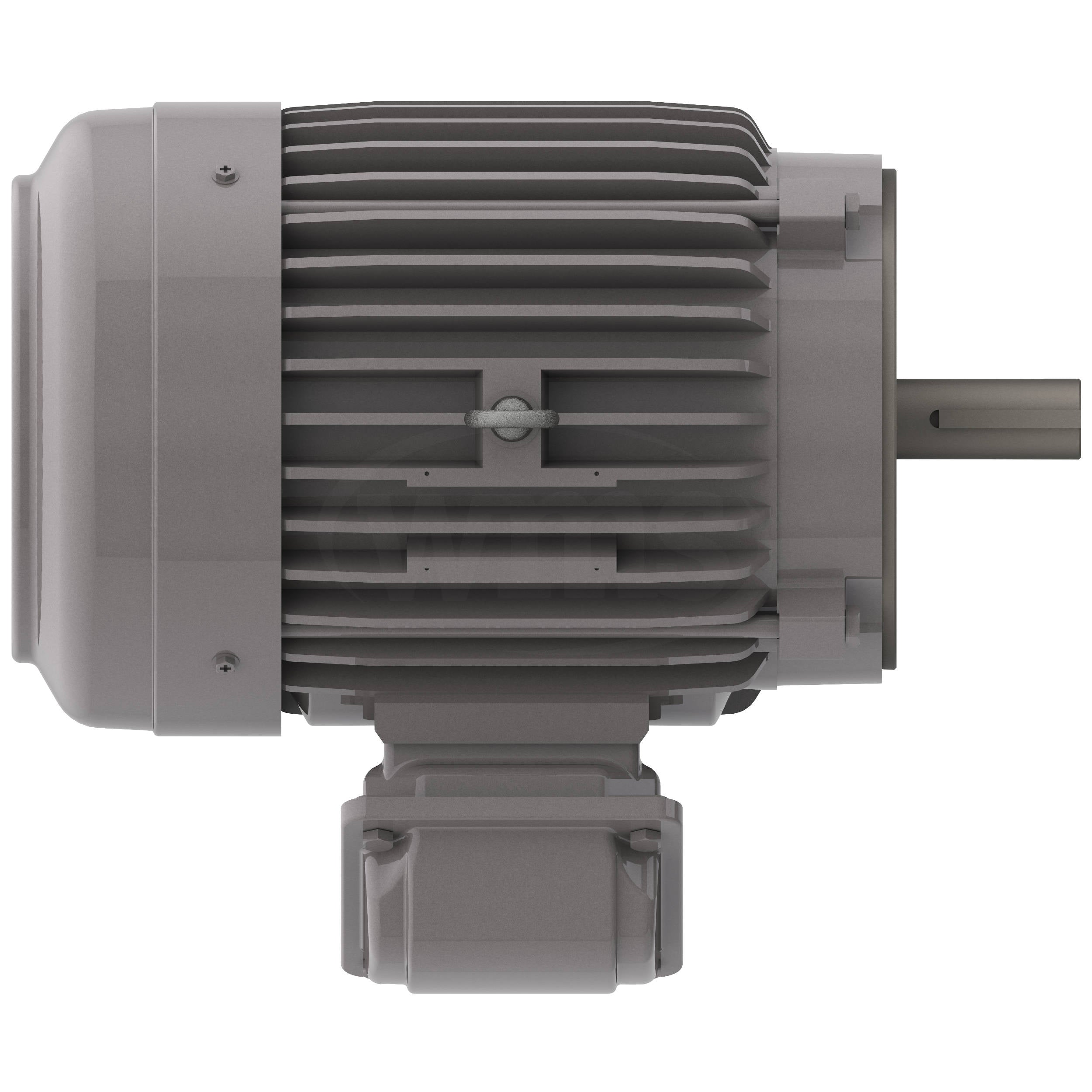 NP0036C Teco-Westinghouse 3HP Cast Iron Electric Motor, 1200 RPM