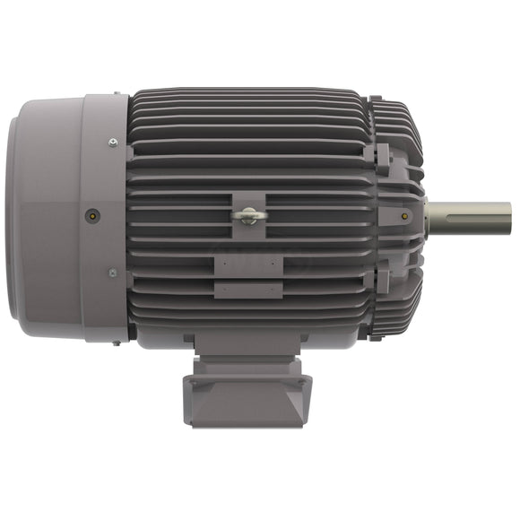 NP0036 Teco-Westinghouse 3HP Cast Iron Electric Motor, 1200 RPM