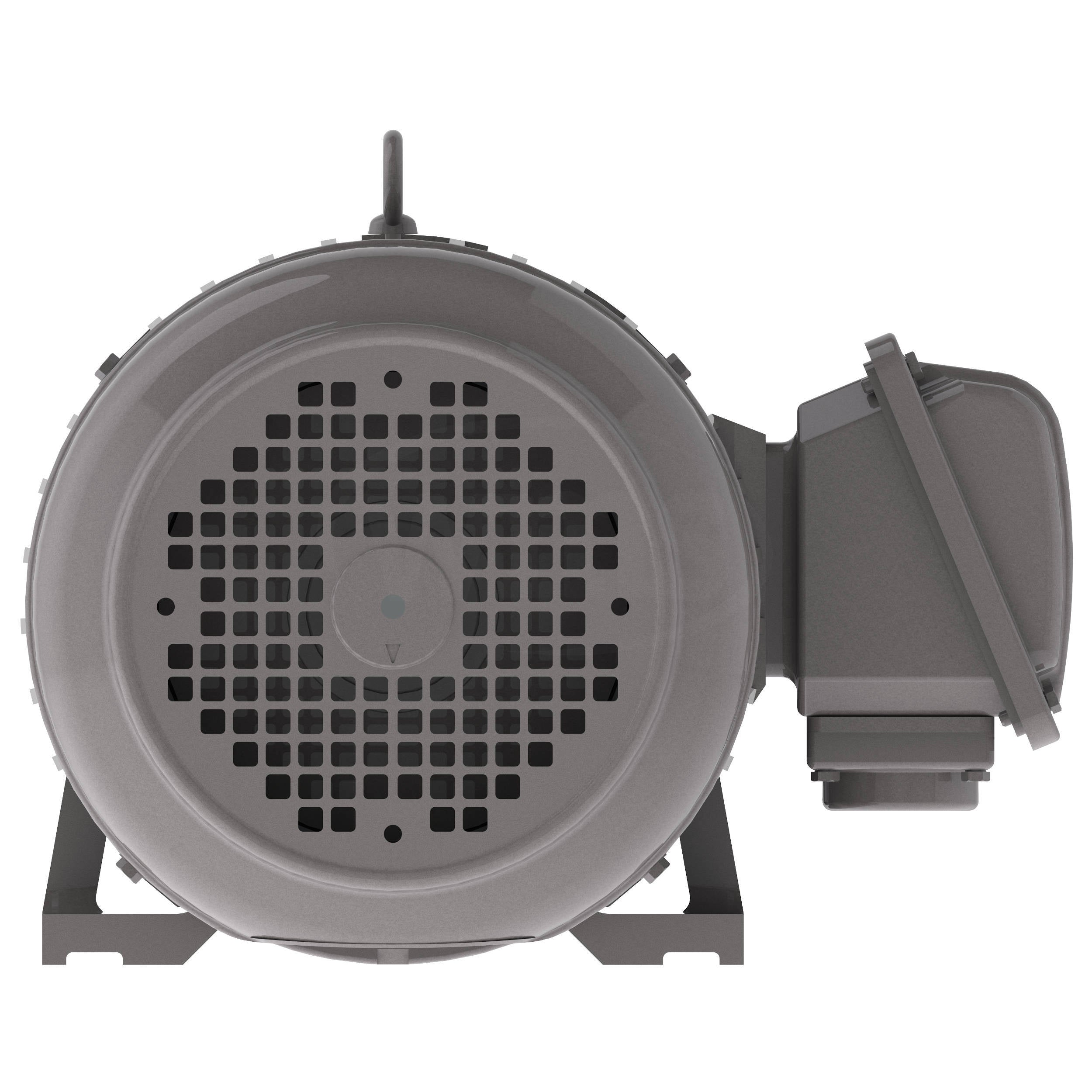 NP0054C Teco-Westinghouse 5HP Cast Iron Electric Motor, 1800 RPM - 0