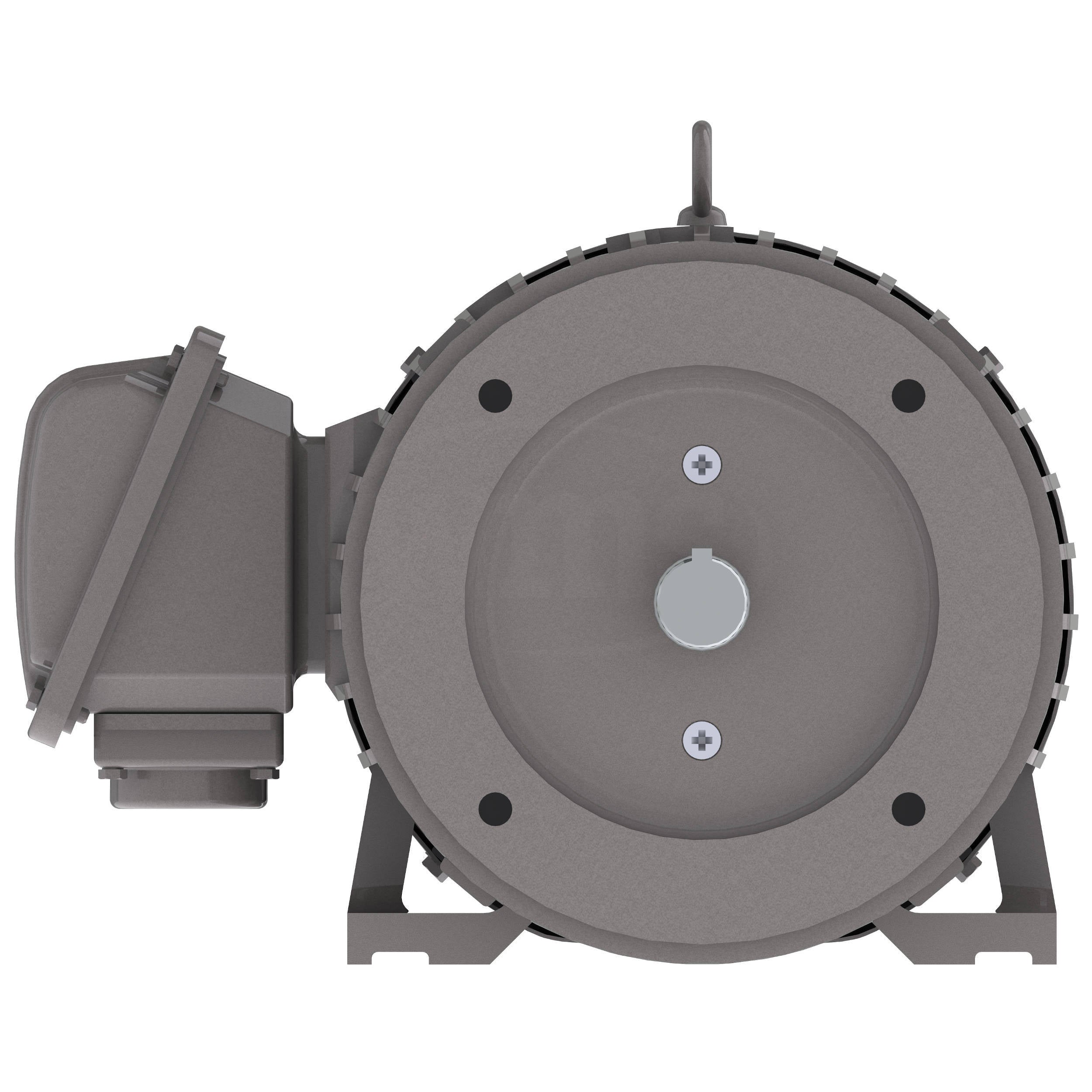 NP0054C Teco-Westinghouse 5HP Cast Iron Electric Motor, 1800 RPM
