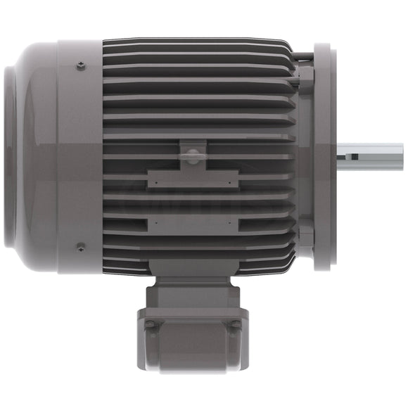 NP0054C Teco-Westinghouse 5HP Cast Iron Electric Motor, 1800 RPM