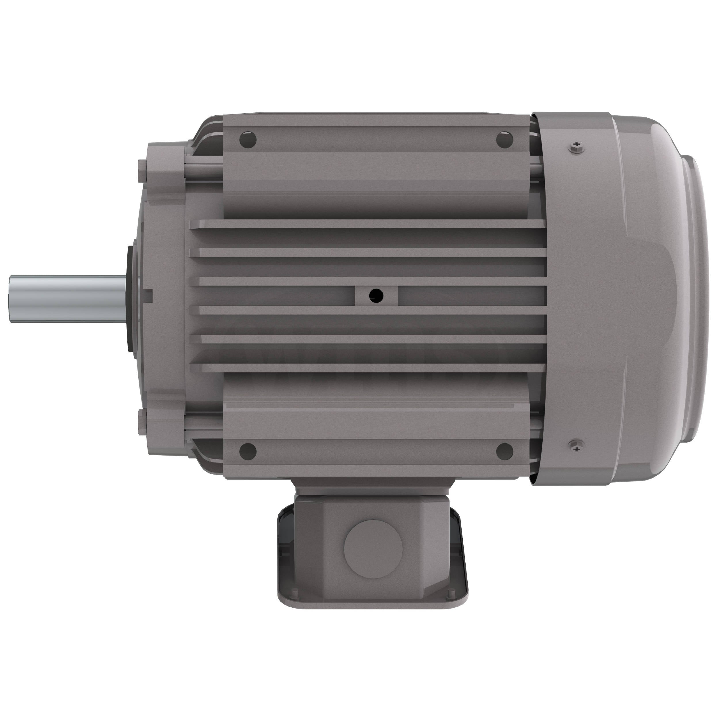 NP0056G Teco-Westinghouse 5HP Cast Iron Electric Motor, 1200 RPM - 0