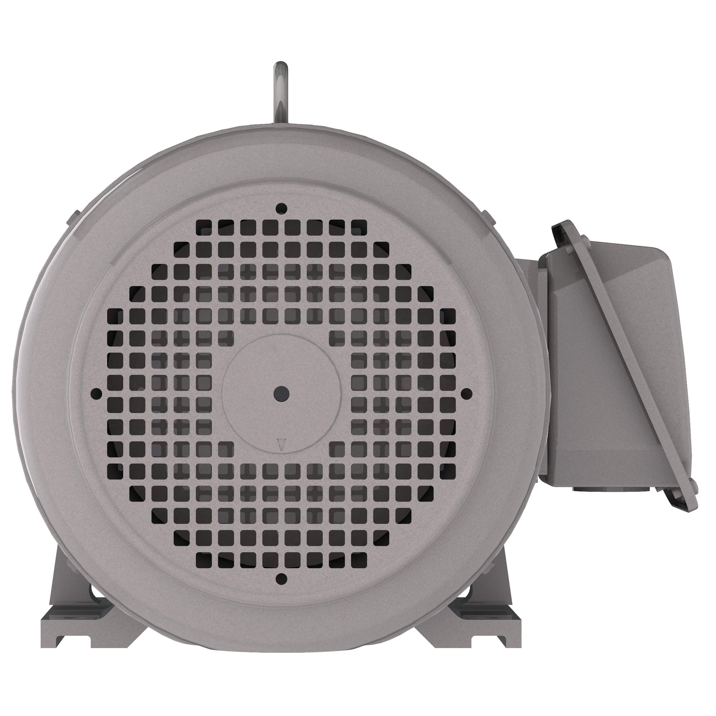 NP0056 Teco-Westinghouse 5HP Cast Iron Electric Motor, 1200 RPM - 0