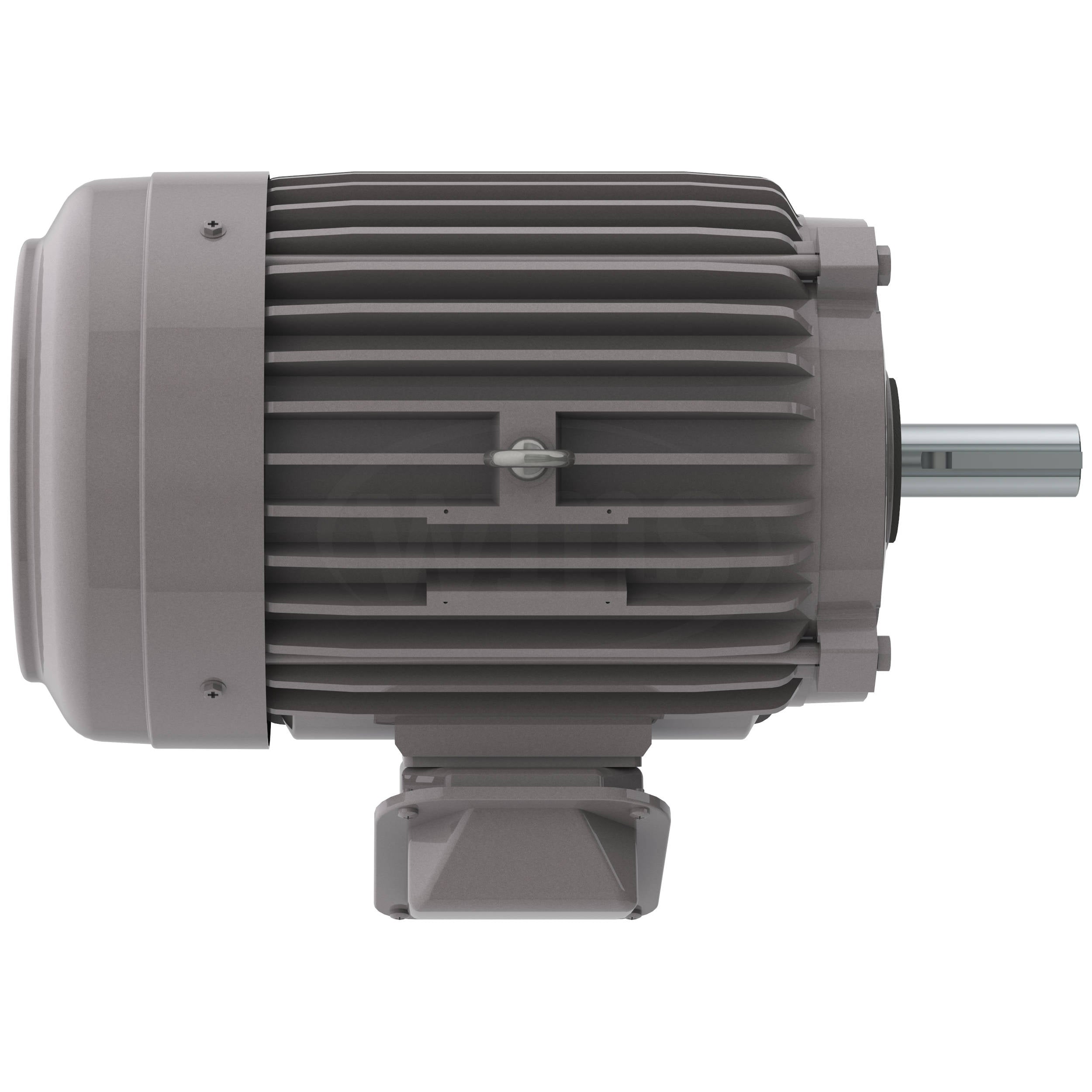 NP0056 Teco-Westinghouse 5HP Cast Iron Electric Motor, 1200 RPM