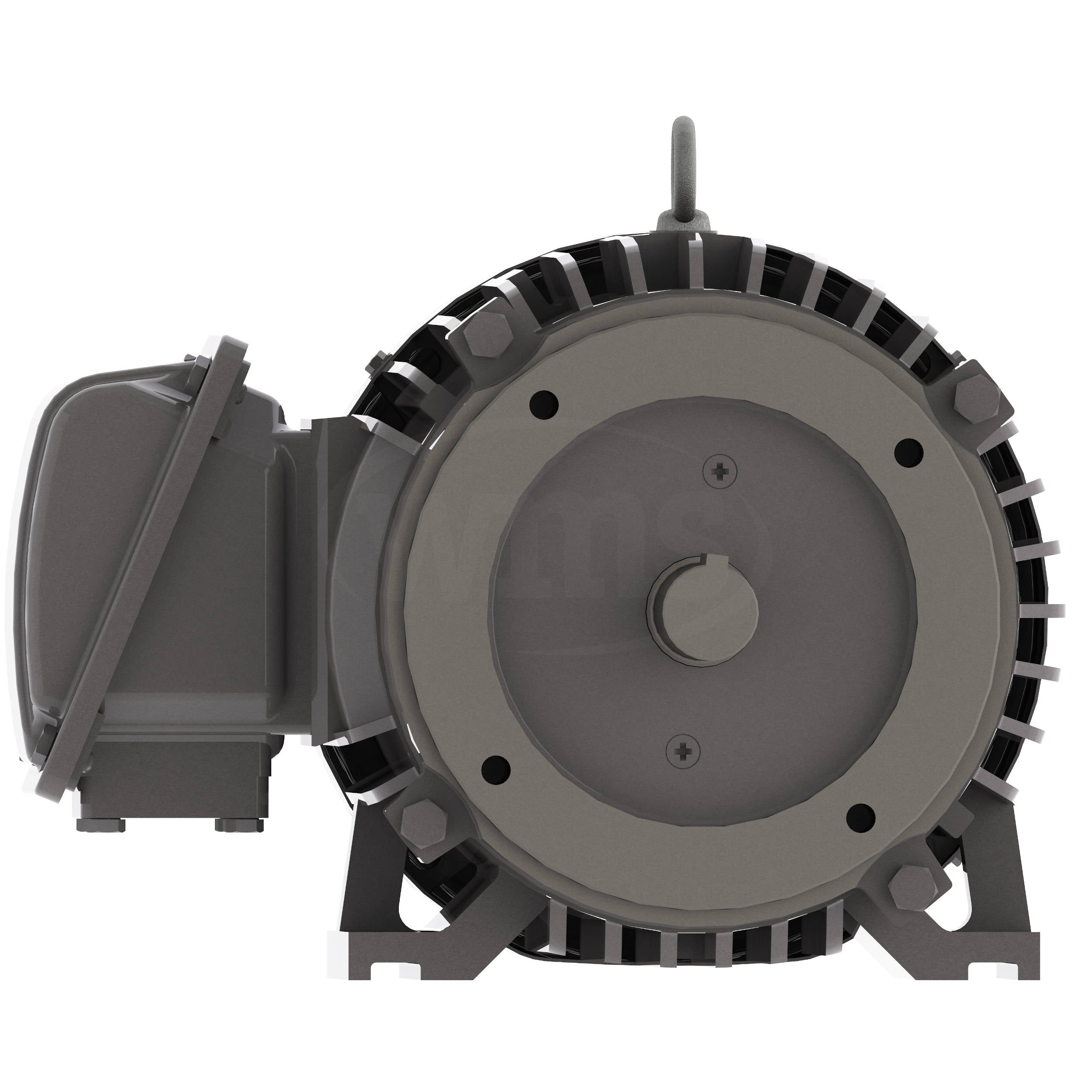 NP0104C Teco-Westinghouse 10HP Cast Iron Electric Motor, 1800 RPM