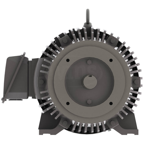 NP0152C Teco-Westinghouse 15HP Cast Iron Electric Motor, 3600 RPM