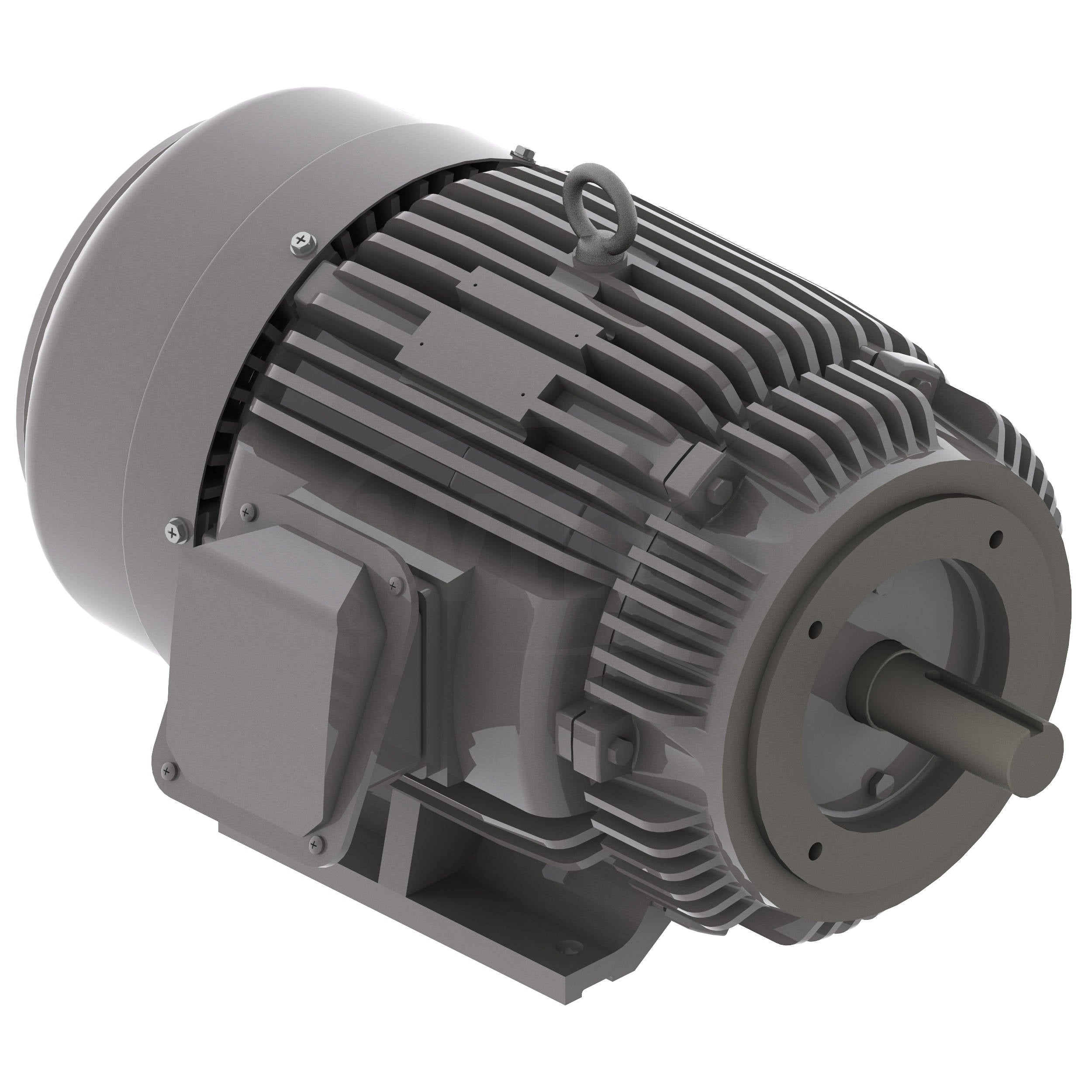 NP0152C Teco-Westinghouse 15HP Cast Iron Electric Motor, 3600 RPM