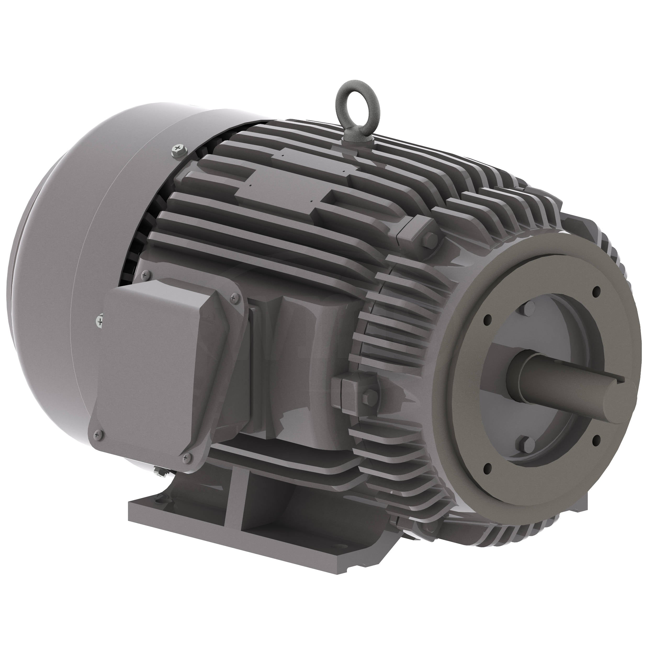 NP0154C Teco-Westinghouse 15HP Cast Iron Electric Motor, 1800 RPM