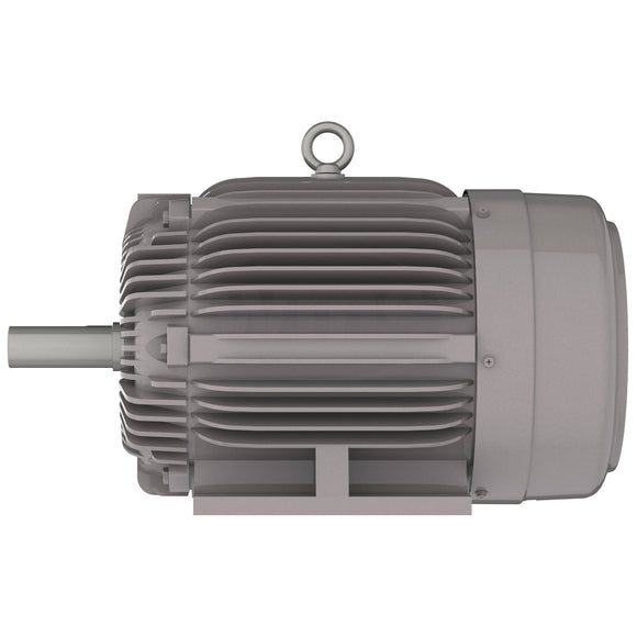 NP0156G Teco-Westinghouse 15HP Cast Iron Electric Motor, 1200 RPM