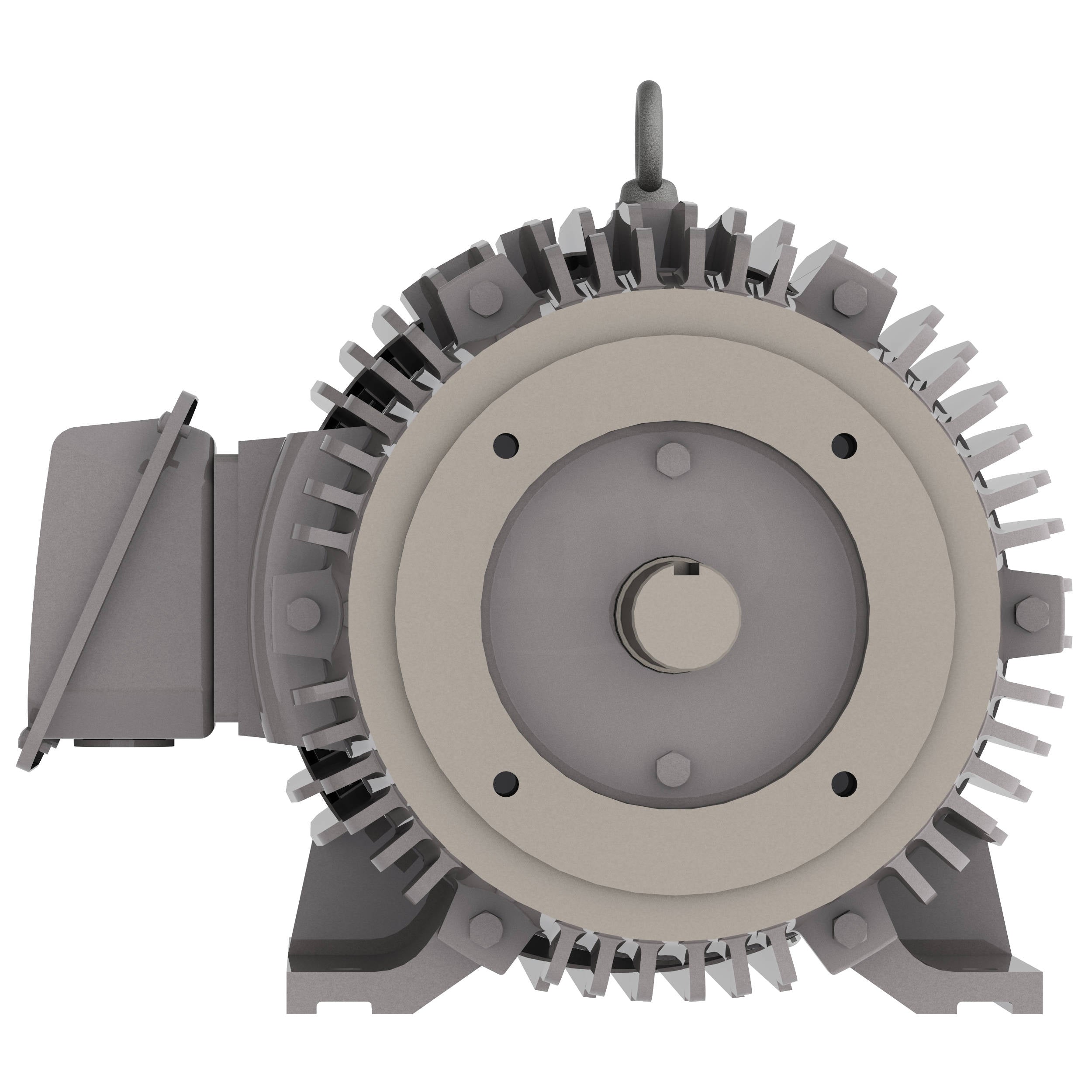 NP0204C Teco-Westinghouse 20HP Cast Iron Electric Motor, 1800 RPM