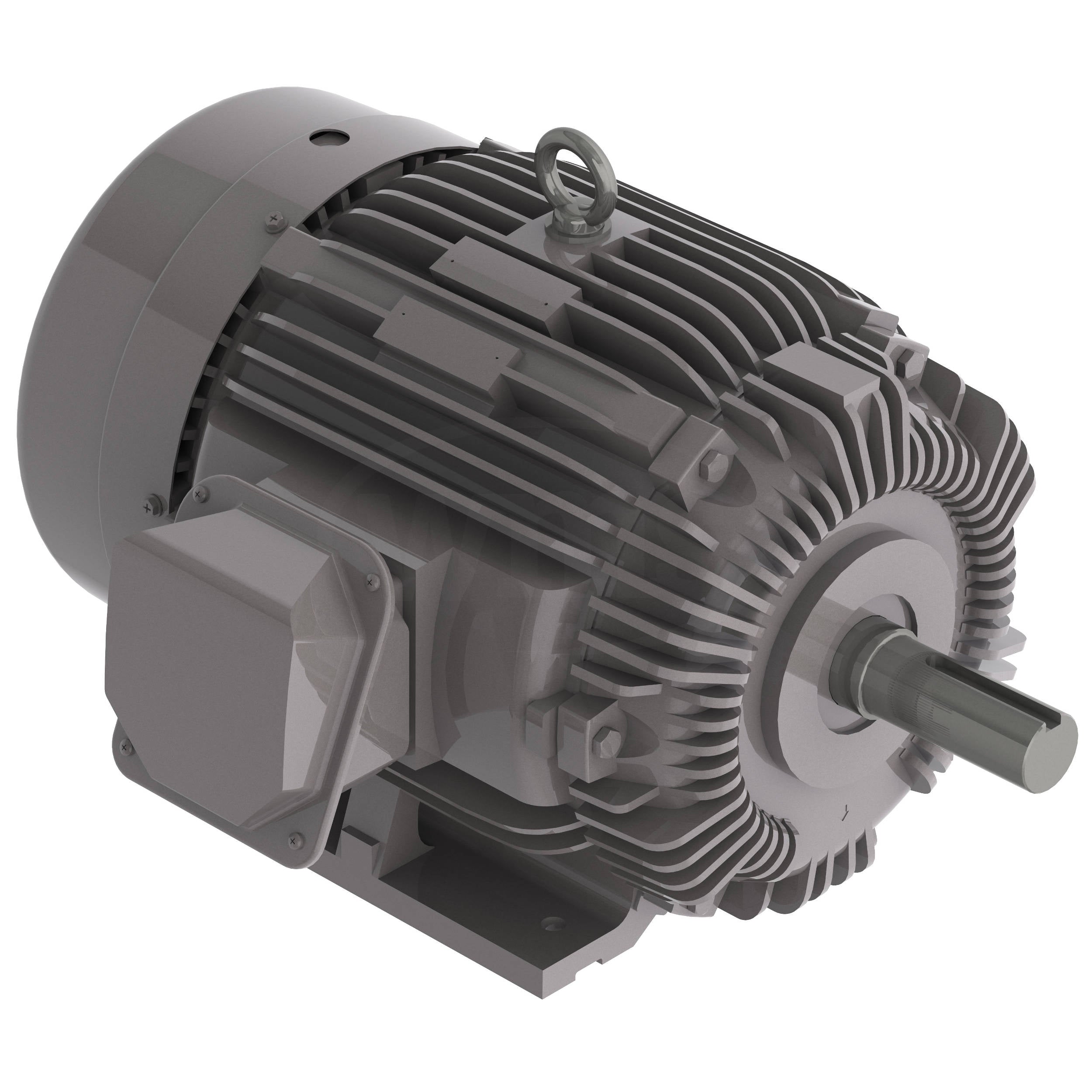 NP0254G Teco-Westinghouse 25HP Cast Iron Electric Motor, 1800 RPM