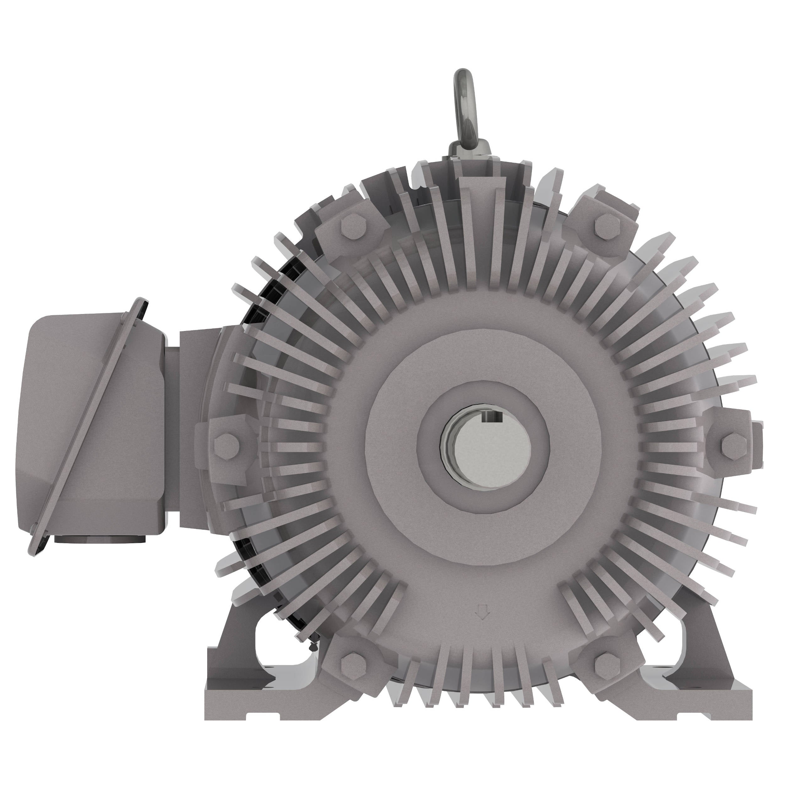 NP0254 25 HP Teco-Westinghouse Cast Iron Electric Motor, 1800 RPM - 0