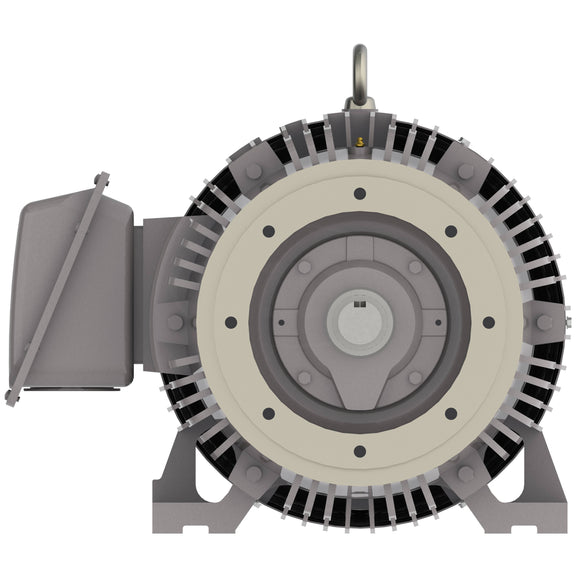 NP0506C Teco-Westinghouse 50HP Cast Iron Electric Motor, 1200 RPM