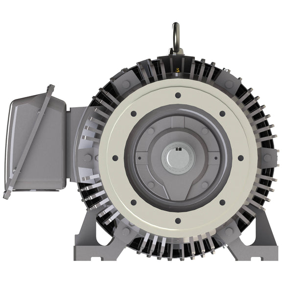 NP0754C Teco-Westinghouse 75HP Cast Iron Electric Motor, 1800 RPM