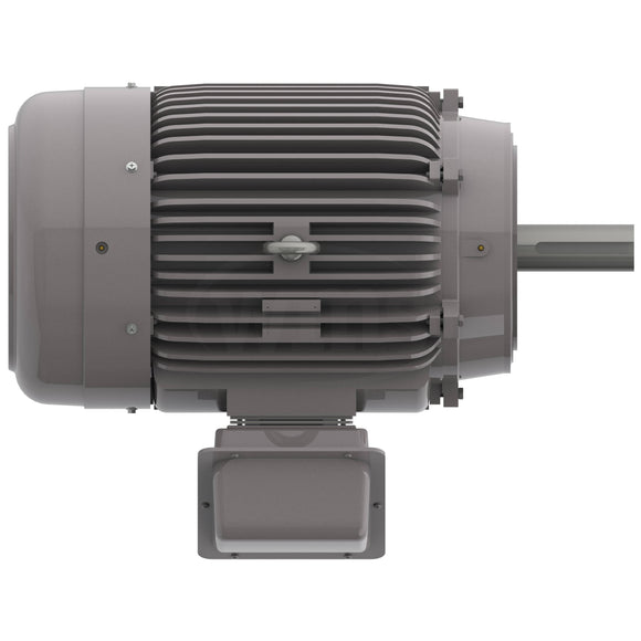 NP0756C Teco-Westinghouse 75HP Cast Iron Electric Motor, 1200 RPM