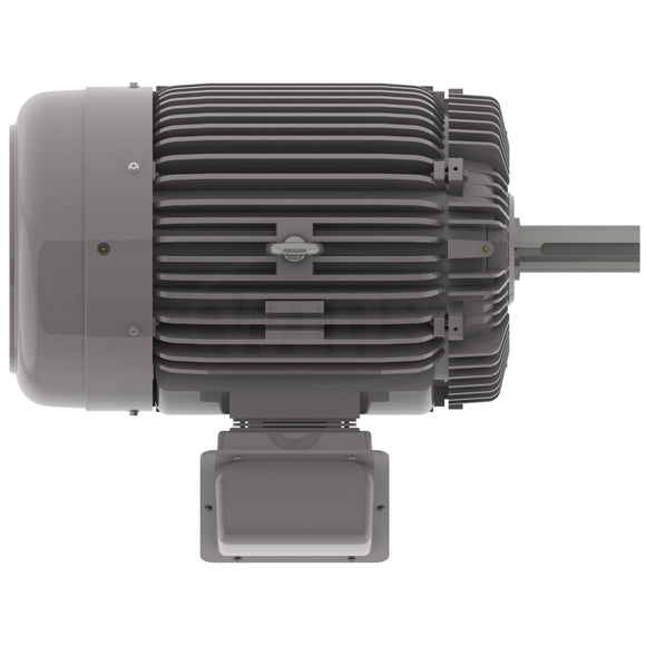 NP0756R Teco-Westinghouse 75HP Cast Iron Electric Motor, 1200 RPM