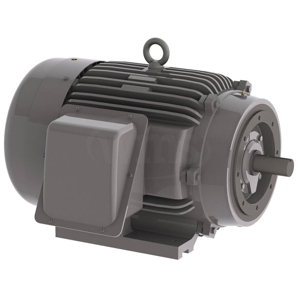 NP1002C Teco-Westinghouse 100HP Cast Iron Electric Motor, 3600 RPM