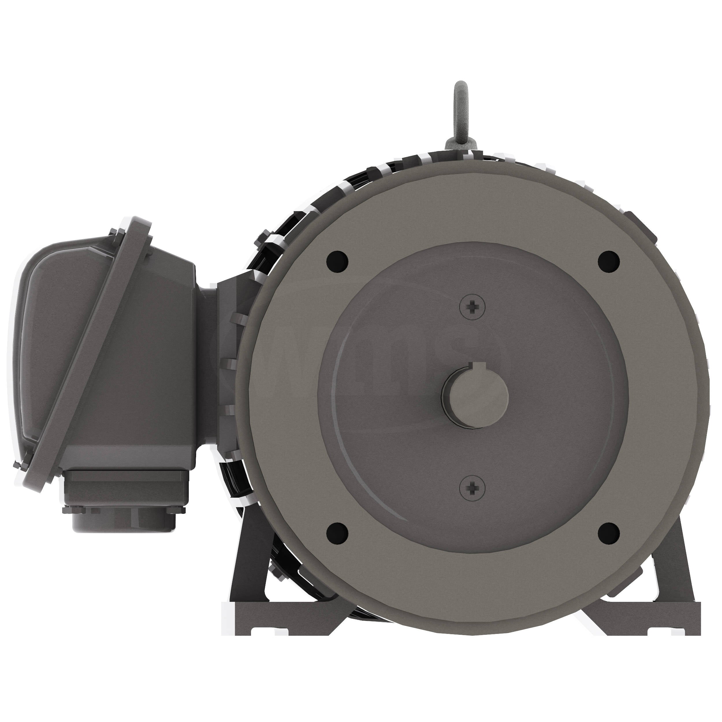 NP1/56C Teco-Westinghouse 1.5HP Cast Iron Electric Motor, 1200 RPM