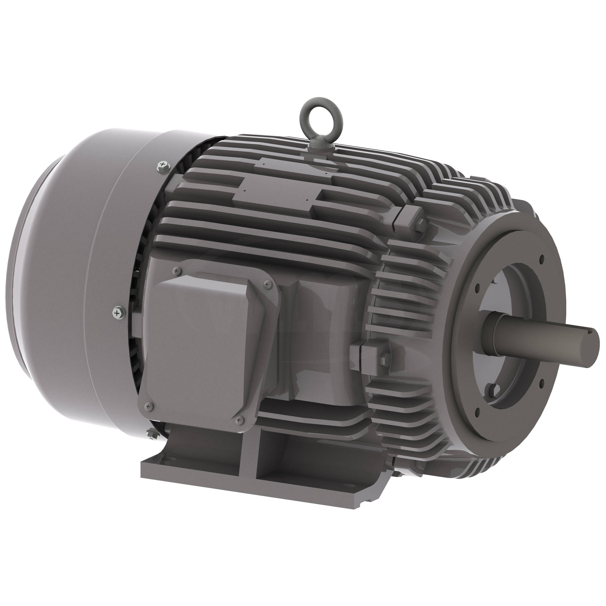 NP7/56C Teco-Westinghouse 7.5HP Cast Iron Electric Motor, 1200 RPM - 0